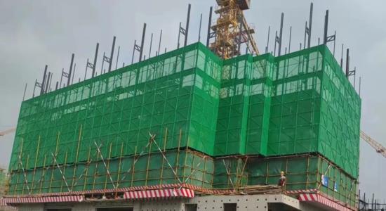 【匠心"助"造】晋塔第五代附着式升降脚手架首秀天津_企业.